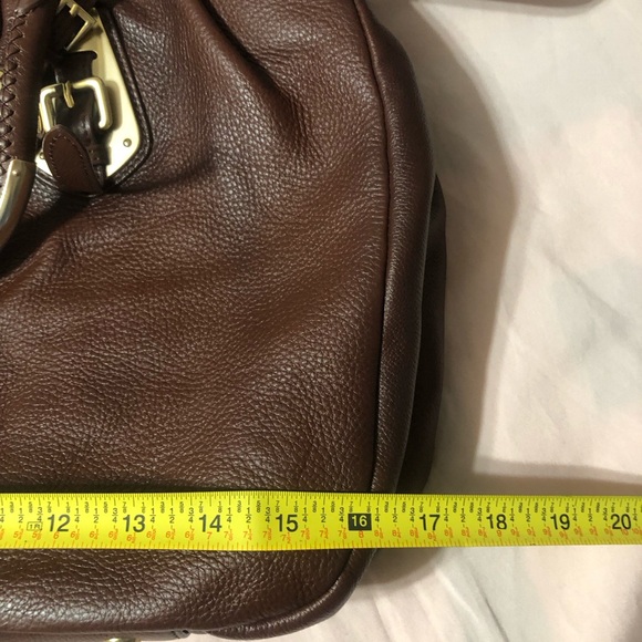 PRADA VITELLO DAINO HANDBAG/ SHOULDER BAG (AUTHENTIC) - Picture 13 of 16